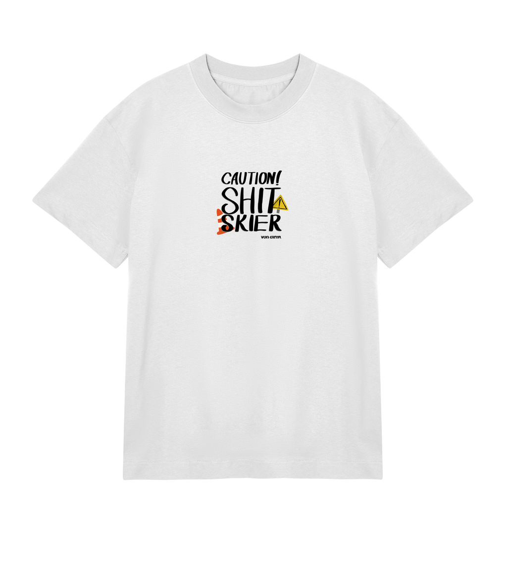Shit Skier T-Shirt Oversized Men’s