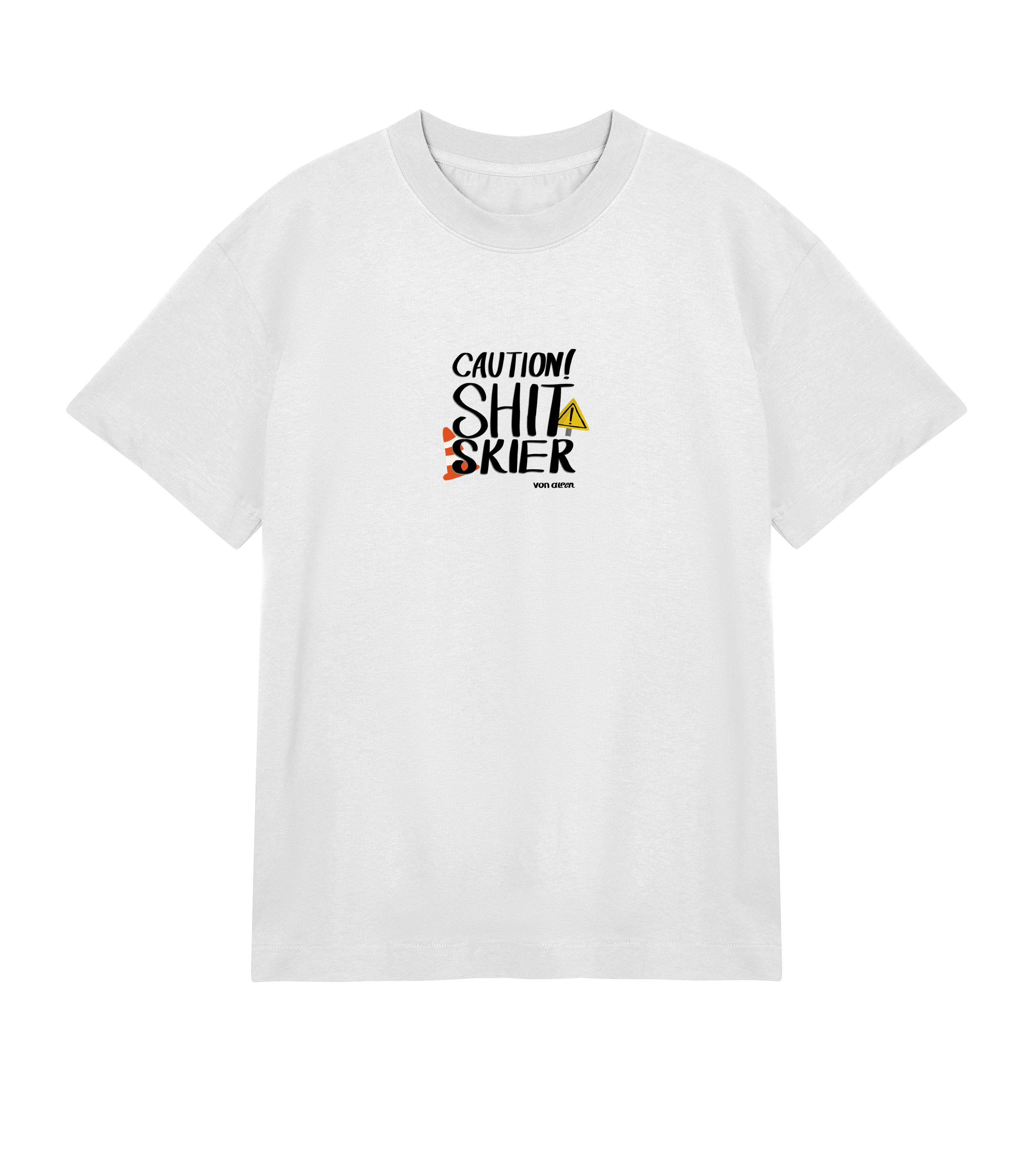 Shit Skier T-Shirt Oversized Men’s