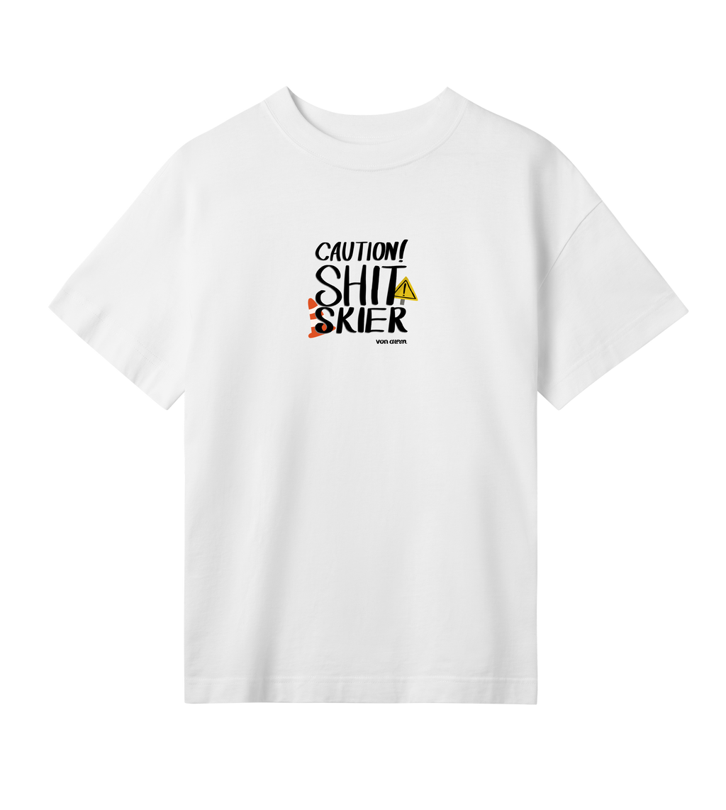 Shit Skier T-Shirt Oversized Women’s