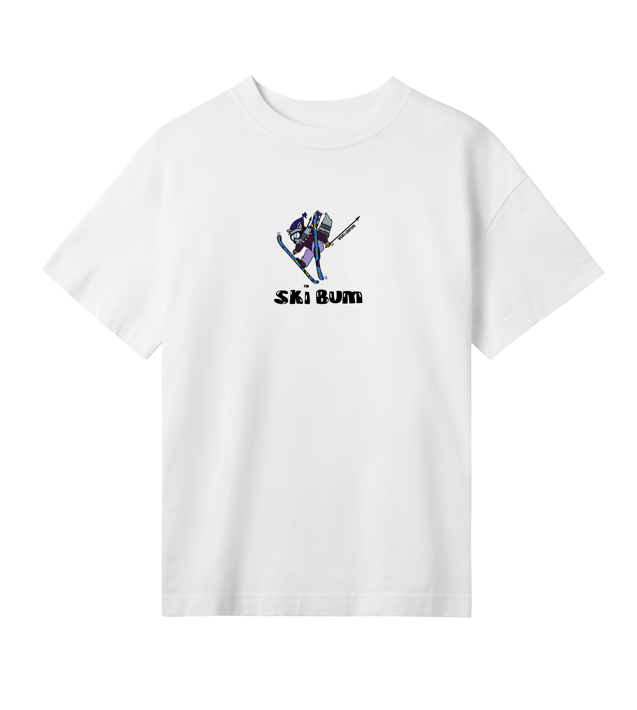 Ski Bum T-Shirt Oversized Women’s