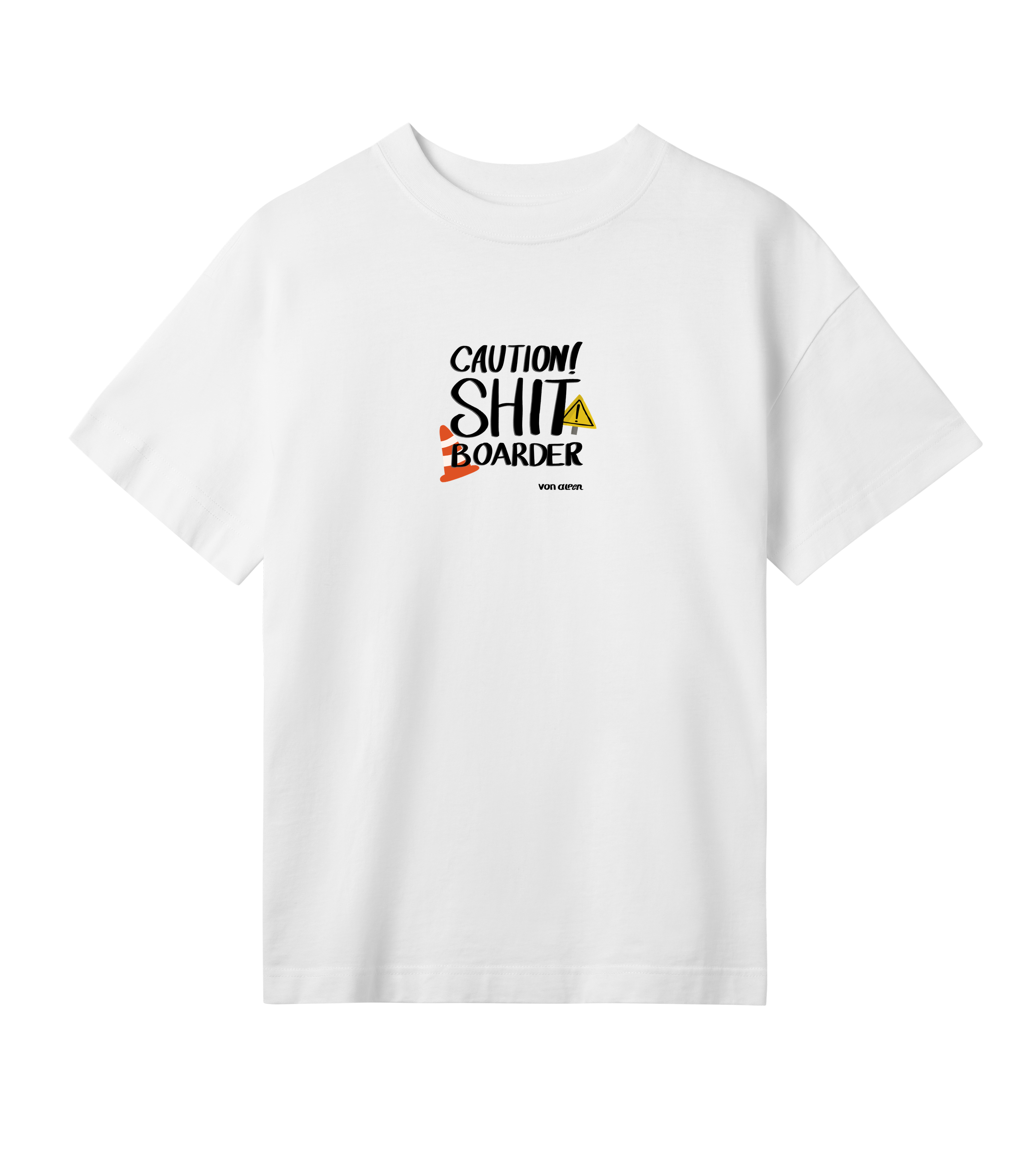 Shit Boarder T-Shirt Oversized Women’s