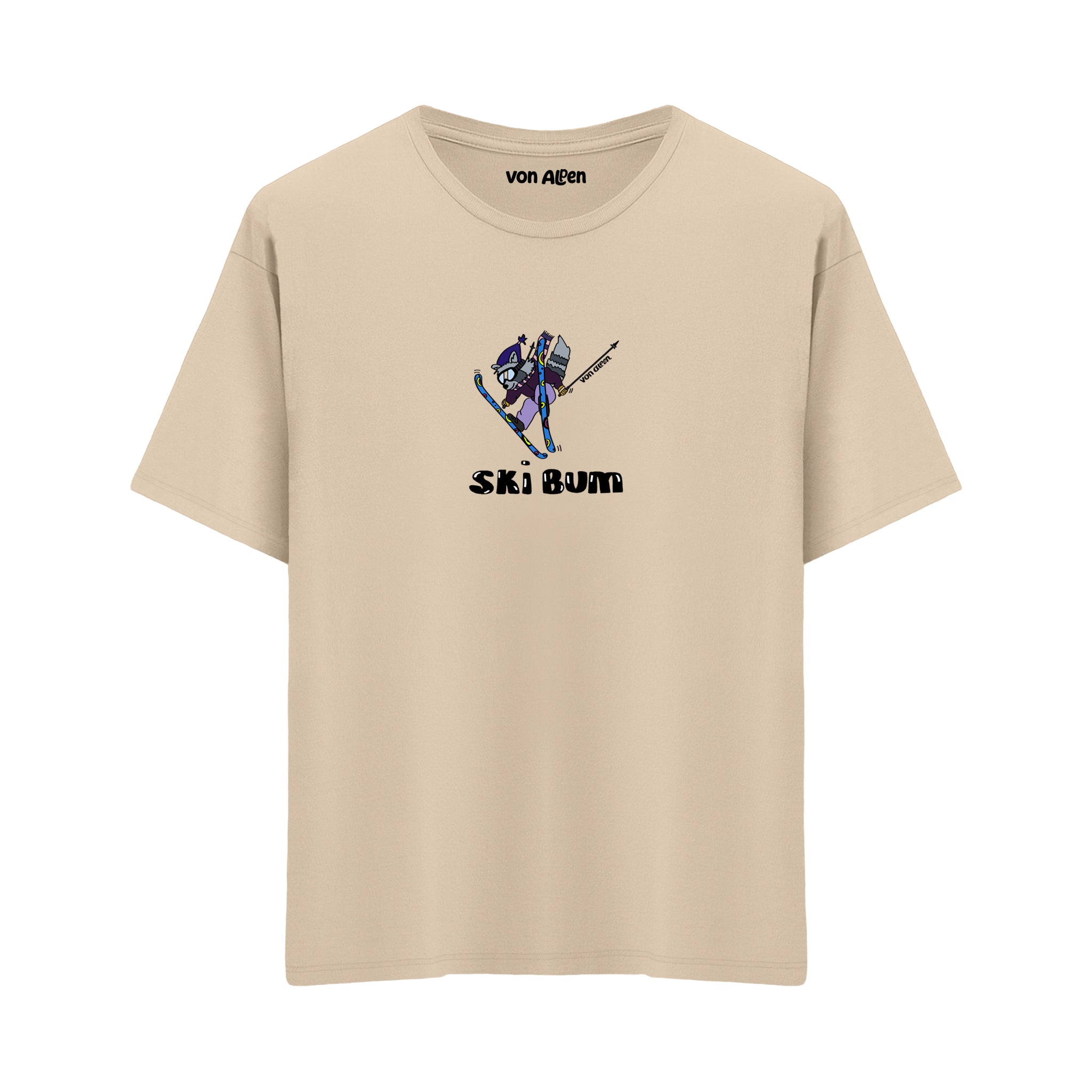 Ski Bum - Oversized T-Shirt