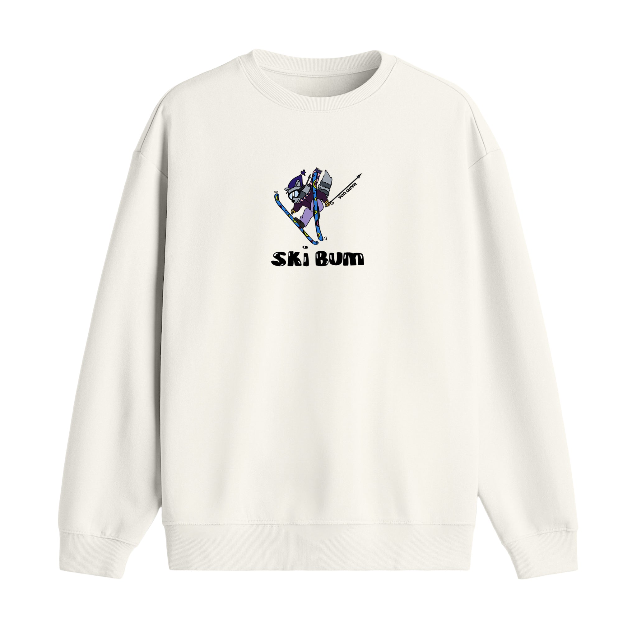 Ski Bum - Oversized Sweatshirt
