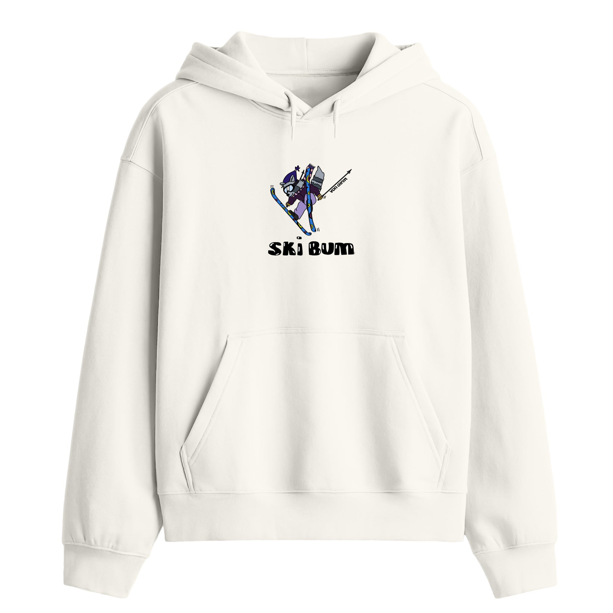 Ski Bum - Oversized Hoodie