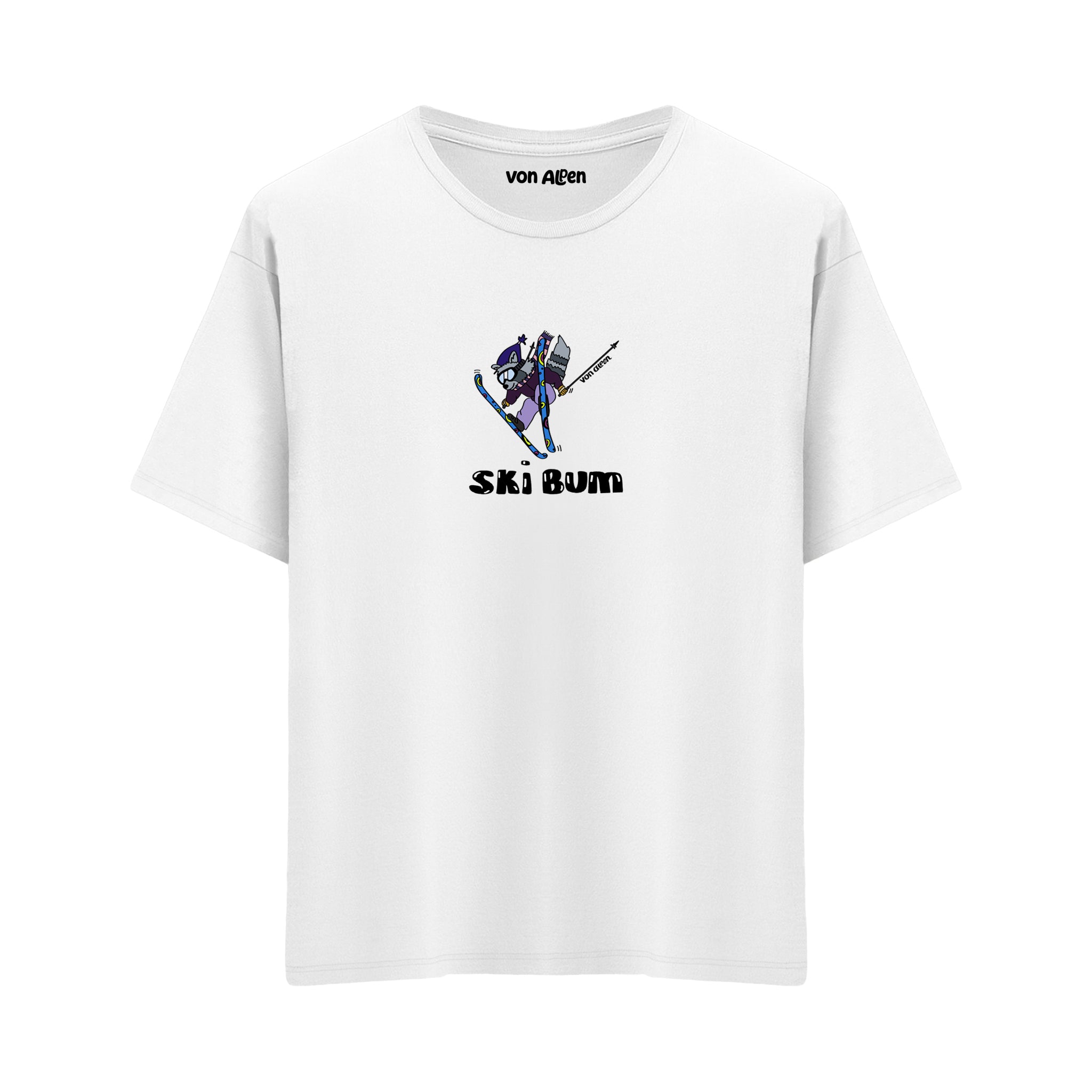 Ski Bum - Oversized T-Shirt