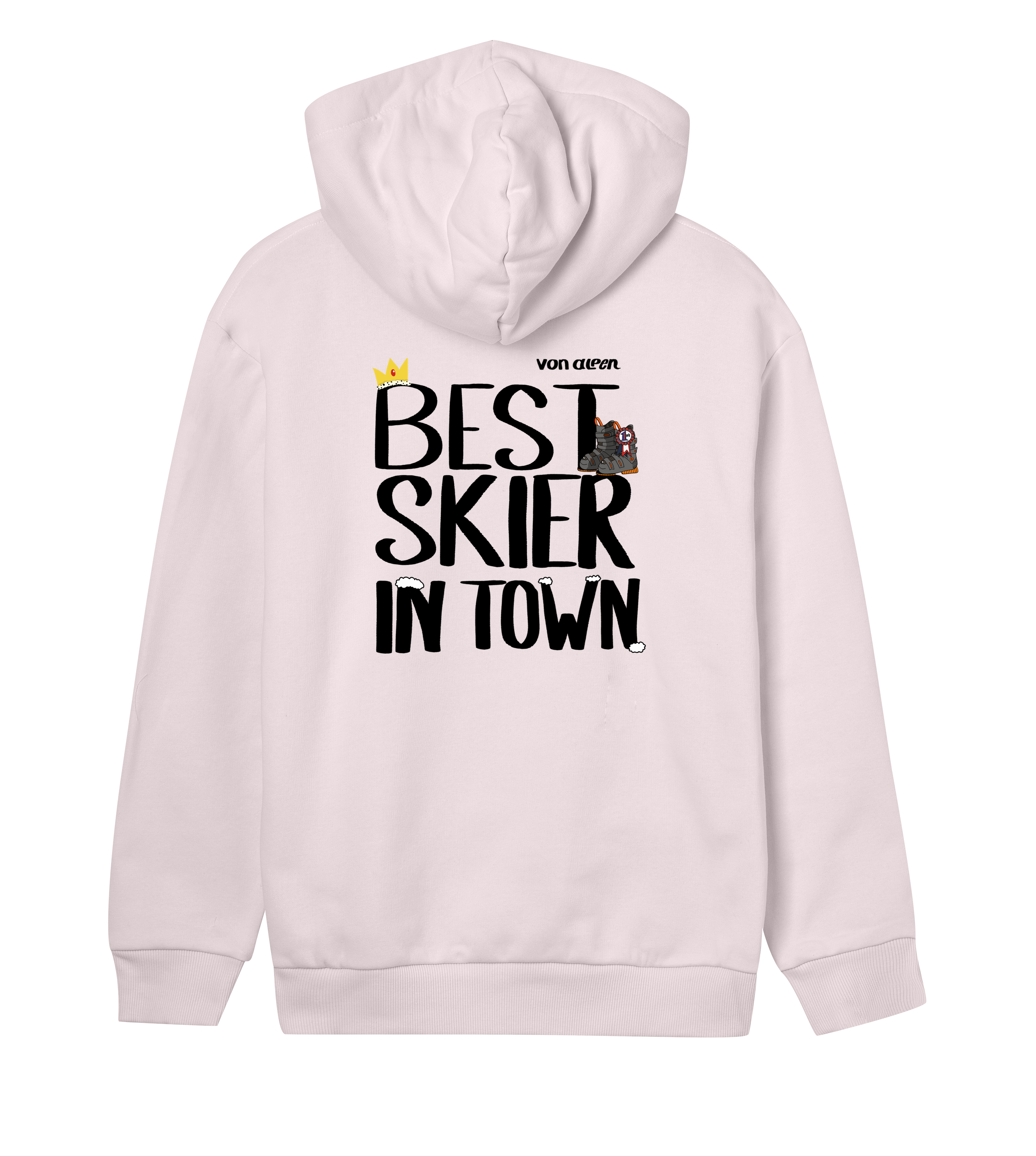 Best Skier Hoodie Regular Women’s