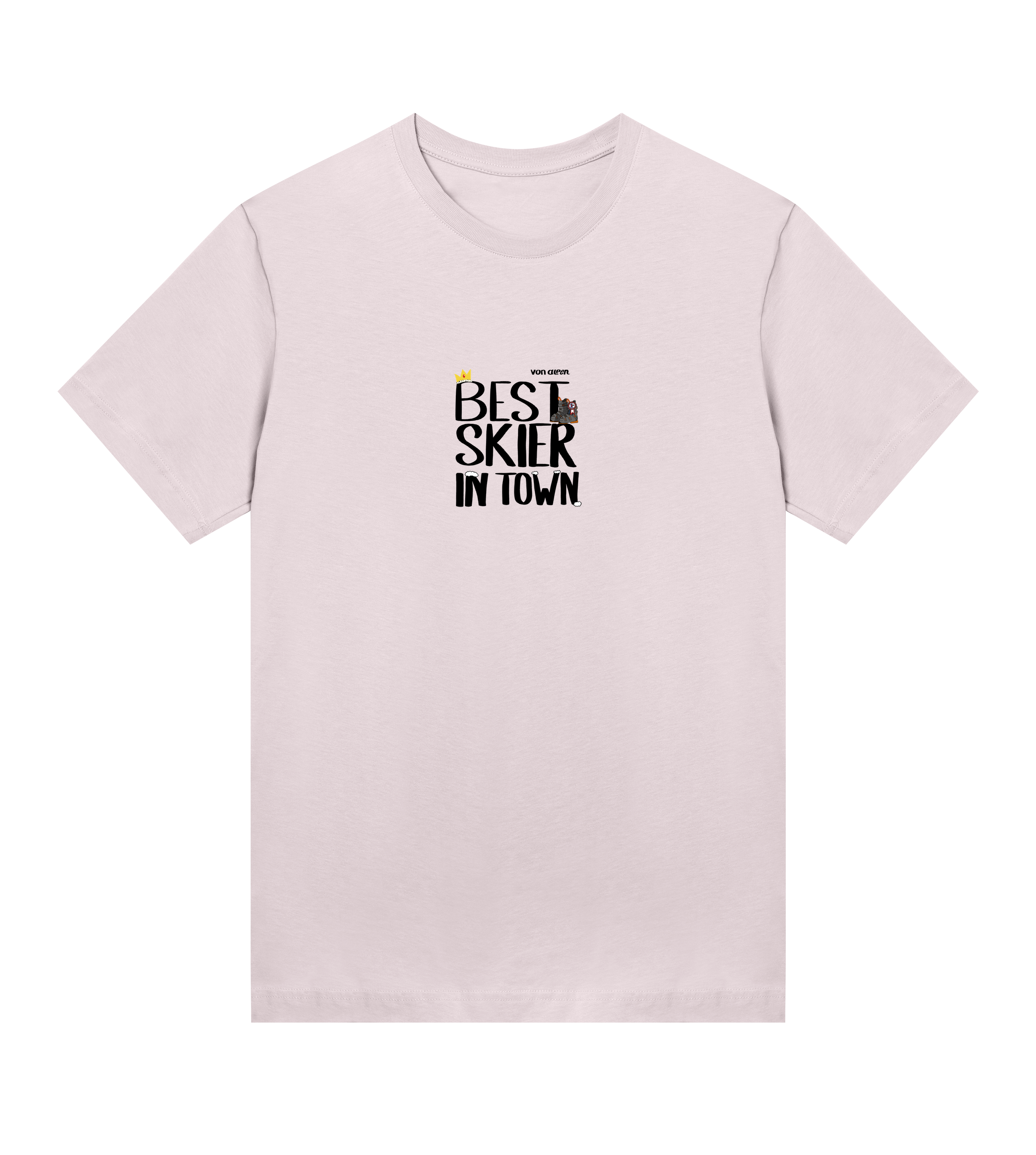 Best Skier T-Shirt Regular Women’s