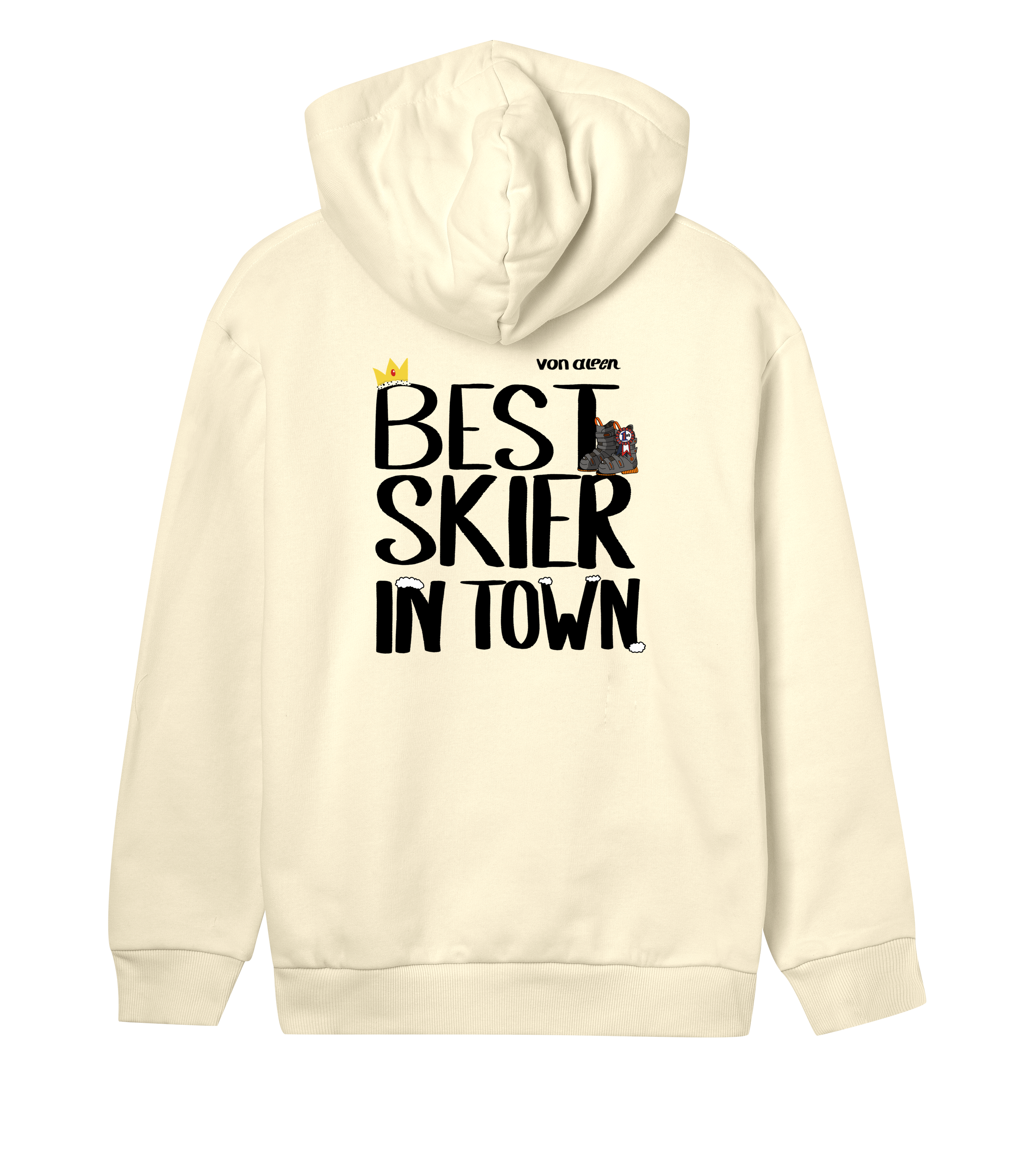 Best Skier Hoodie Regular Women’s