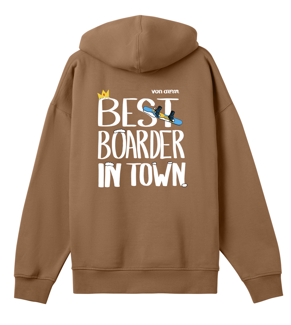 Best Boarder Hoodie Oversized Men’s (Back Print)